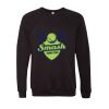 Unisex Sponge Fleece Raglan Crewneck Sweatshirt Thumbnail