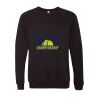 Unisex Sponge Fleece Raglan Crewneck Sweatshirt Thumbnail