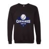Unisex Sponge Fleece Raglan Crewneck Sweatshirt Thumbnail