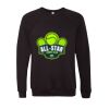 Unisex Sponge Fleece Raglan Crewneck Sweatshirt Thumbnail