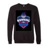 Unisex Sponge Fleece Raglan Crewneck Sweatshirt Thumbnail
