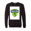 Unisex Sponge Fleece Raglan Crewneck Sweatshirt Thumbnail