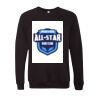 Unisex Sponge Fleece Raglan Crewneck Sweatshirt Thumbnail