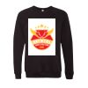 Unisex Sponge Fleece Raglan Crewneck Sweatshirt Thumbnail