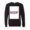 Unisex Sponge Fleece Raglan Crewneck Sweatshirt Thumbnail