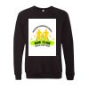 Unisex Sponge Fleece Raglan Crewneck Sweatshirt Thumbnail