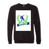 Unisex Sponge Fleece Raglan Crewneck Sweatshirt Thumbnail