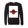 Unisex Sponge Fleece Raglan Crewneck Sweatshirt Thumbnail