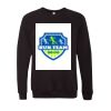 Unisex Sponge Fleece Raglan Crewneck Sweatshirt Thumbnail