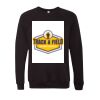 Unisex Sponge Fleece Raglan Crewneck Sweatshirt Thumbnail