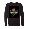 Unisex Sponge Fleece Raglan Crewneck Sweatshirt Thumbnail