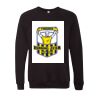 Unisex Sponge Fleece Raglan Crewneck Sweatshirt Thumbnail