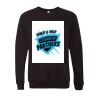 Unisex Sponge Fleece Raglan Crewneck Sweatshirt Thumbnail