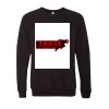 Unisex Sponge Fleece Raglan Crewneck Sweatshirt Thumbnail