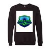 Unisex Sponge Fleece Raglan Crewneck Sweatshirt Thumbnail