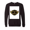 Unisex Sponge Fleece Raglan Crewneck Sweatshirt Thumbnail