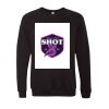 Unisex Sponge Fleece Raglan Crewneck Sweatshirt Thumbnail