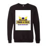 Unisex Sponge Fleece Raglan Crewneck Sweatshirt Thumbnail