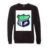 Unisex Sponge Fleece Raglan Crewneck Sweatshirt Thumbnail