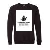 Unisex Sponge Fleece Raglan Crewneck Sweatshirt Thumbnail