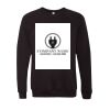 Unisex Sponge Fleece Raglan Crewneck Sweatshirt Thumbnail