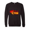 Unisex Sponge Fleece Raglan Crewneck Sweatshirt Thumbnail