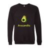 Unisex Sponge Fleece Raglan Crewneck Sweatshirt Thumbnail