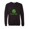 Unisex Sponge Fleece Raglan Crewneck Sweatshirt Thumbnail