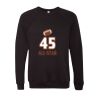 Unisex Sponge Fleece Raglan Crewneck Sweatshirt Thumbnail