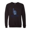 Unisex Sponge Fleece Raglan Crewneck Sweatshirt Thumbnail