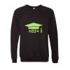 Unisex Sponge Fleece Raglan Crewneck Sweatshirt Thumbnail