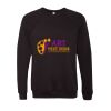 Unisex Sponge Fleece Raglan Crewneck Sweatshirt Thumbnail