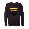 Unisex Sponge Fleece Raglan Crewneck Sweatshirt Thumbnail