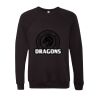 Unisex Sponge Fleece Raglan Crewneck Sweatshirt Thumbnail