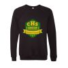 Unisex Sponge Fleece Raglan Crewneck Sweatshirt Thumbnail