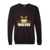 Unisex Sponge Fleece Raglan Crewneck Sweatshirt Thumbnail