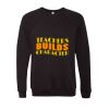 Unisex Sponge Fleece Raglan Crewneck Sweatshirt Thumbnail