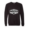 Unisex Sponge Fleece Raglan Crewneck Sweatshirt Thumbnail