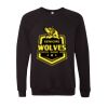 Unisex Sponge Fleece Raglan Crewneck Sweatshirt Thumbnail