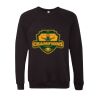 Unisex Sponge Fleece Raglan Crewneck Sweatshirt Thumbnail