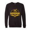 Unisex Sponge Fleece Raglan Crewneck Sweatshirt Thumbnail