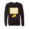 Unisex Sponge Fleece Raglan Crewneck Sweatshirt Thumbnail