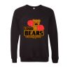 Unisex Sponge Fleece Raglan Crewneck Sweatshirt Thumbnail