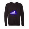 Unisex Sponge Fleece Raglan Crewneck Sweatshirt Thumbnail