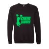 Unisex Sponge Fleece Raglan Crewneck Sweatshirt Thumbnail