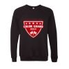 Unisex Sponge Fleece Raglan Crewneck Sweatshirt Thumbnail