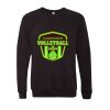 Unisex Sponge Fleece Raglan Crewneck Sweatshirt Thumbnail