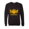 Unisex Sponge Fleece Raglan Crewneck Sweatshirt Thumbnail