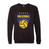 Unisex Sponge Fleece Raglan Crewneck Sweatshirt Thumbnail