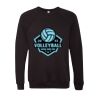 Unisex Sponge Fleece Raglan Crewneck Sweatshirt Thumbnail
